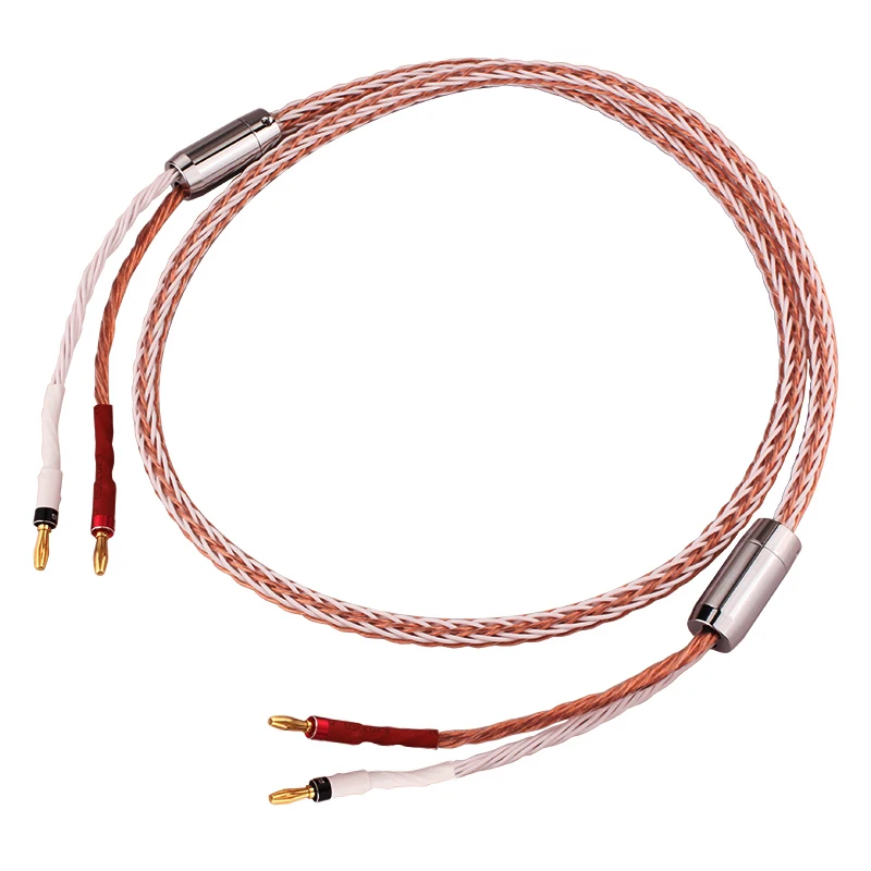 HIFI 1 個 7N OCC 8TC スピーカーケーブルハイエンドスピーカー