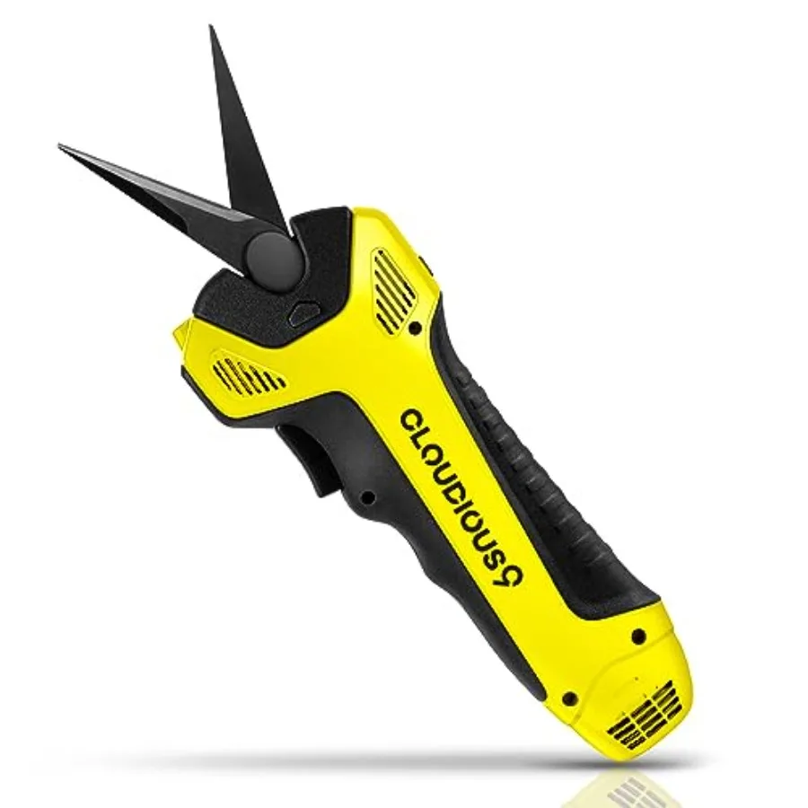 

- TrimCraft9 Precision Electronic Trimming Scissors for Professional Trimmer - Automatic, Fast Continuous Blade, Adjustable Ang