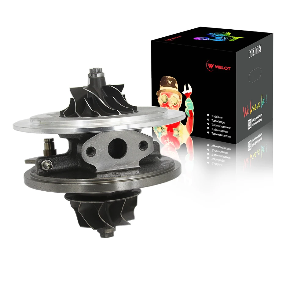 765277   خرطوشة توربينية جديدة Chra Core GT2256V للشاحن التربيني 55205373   ل ألفا روميو 156 2.4 JTD 129 KW 175 HP 20V Euro IV 2002