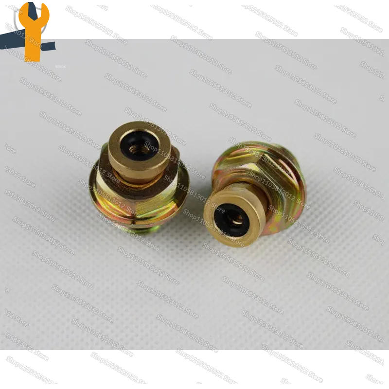 Inflatable shaft, iron shell, galvanized pneumatic shaft, air nozzle horn mouth, copper core, external thread