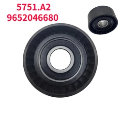 5751.A2 5751A2 9652046680 For CITROEN Berlingo XSARA PEUGEOT 206 BIPPER PARTNER Belt Drive Tensioner Deflection Guide Pulley