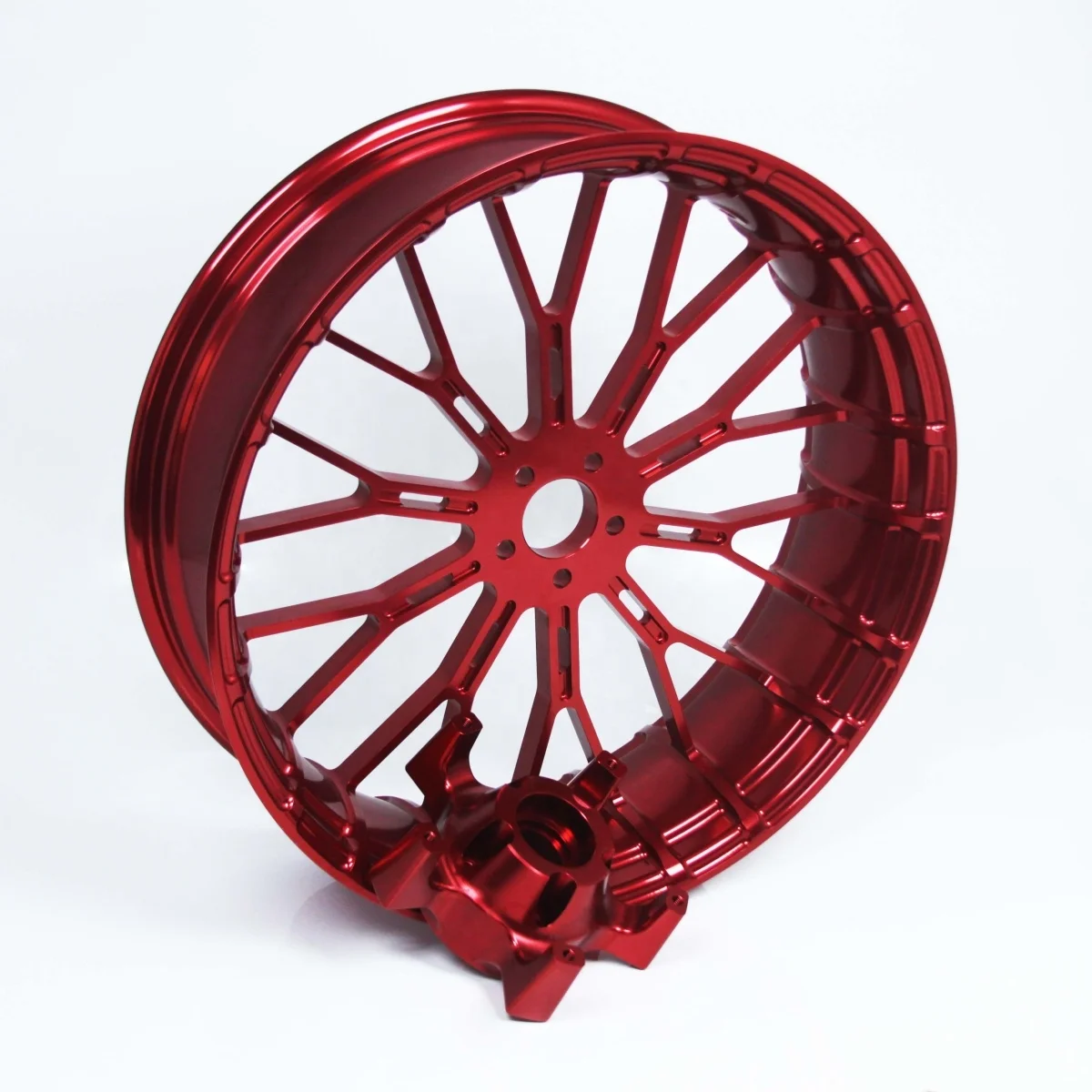 Custom 21 Inch 18 Inch Gold Forged Motorcycle Wheel for Harley Davidson Touring Models FLTRX / FLTRXS / FLHR / FLHRS / FLHRXS