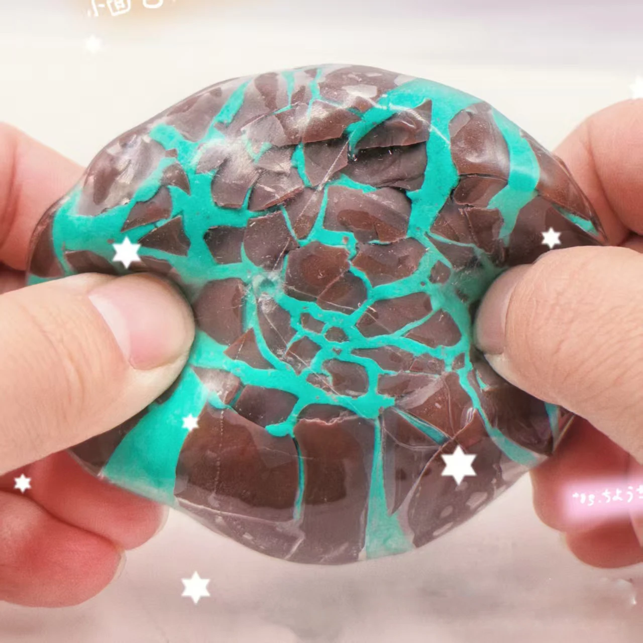 Slow Rising Squeeze Coated Balls Crispy Crunchy Balls Fidget Toy Wax Coating Soft Stress Relief Venting Toy For Adults Kids Gift