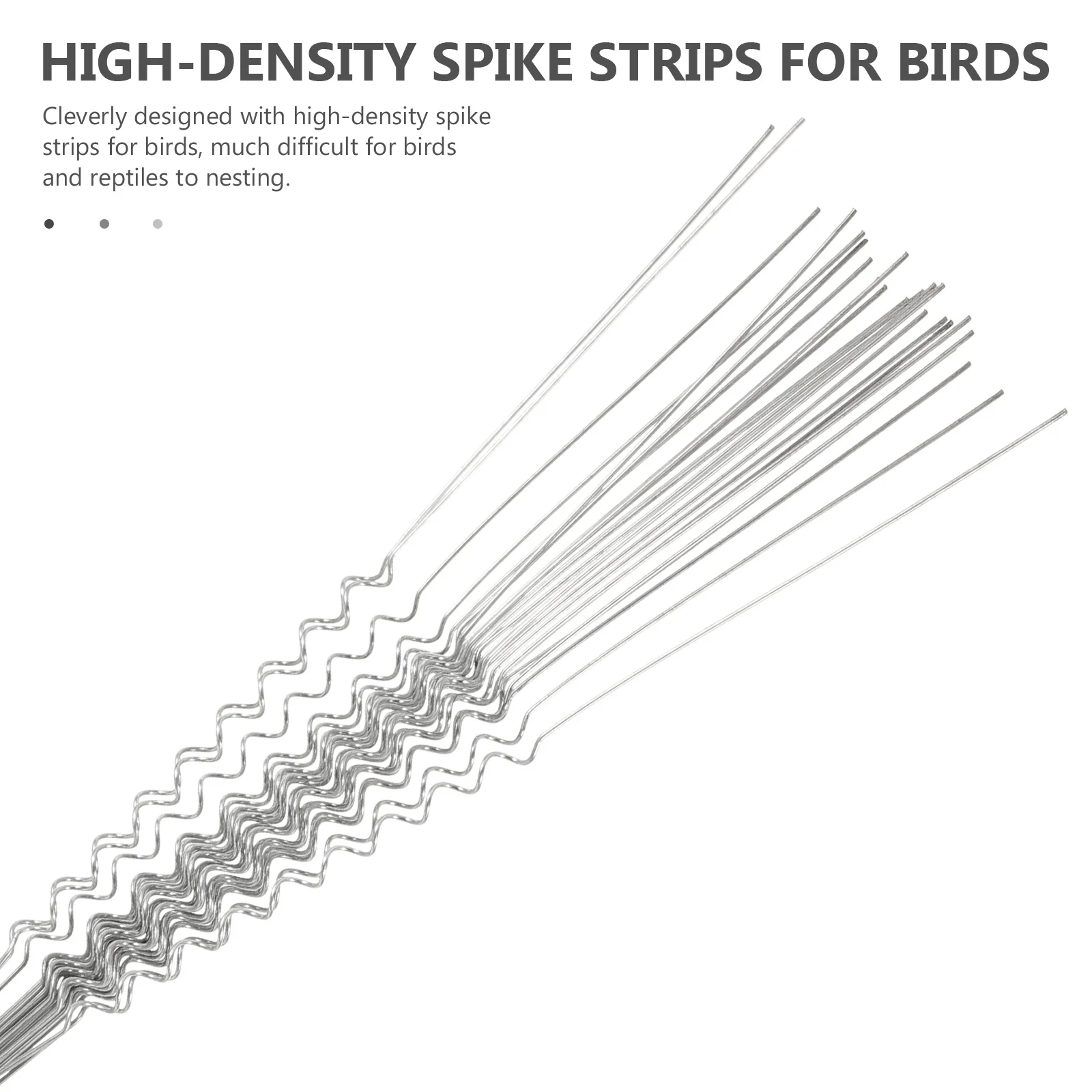 

Anti Bird Spike Stainless Steel Spikes For Birds Repellent Control Outdoor Fence Rooftop Ledge Garden Tool