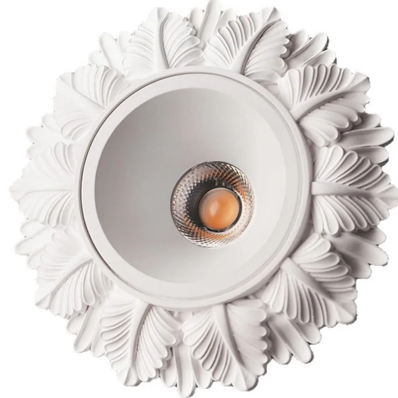 French downlight European embedded downlight medium antique ceiling light