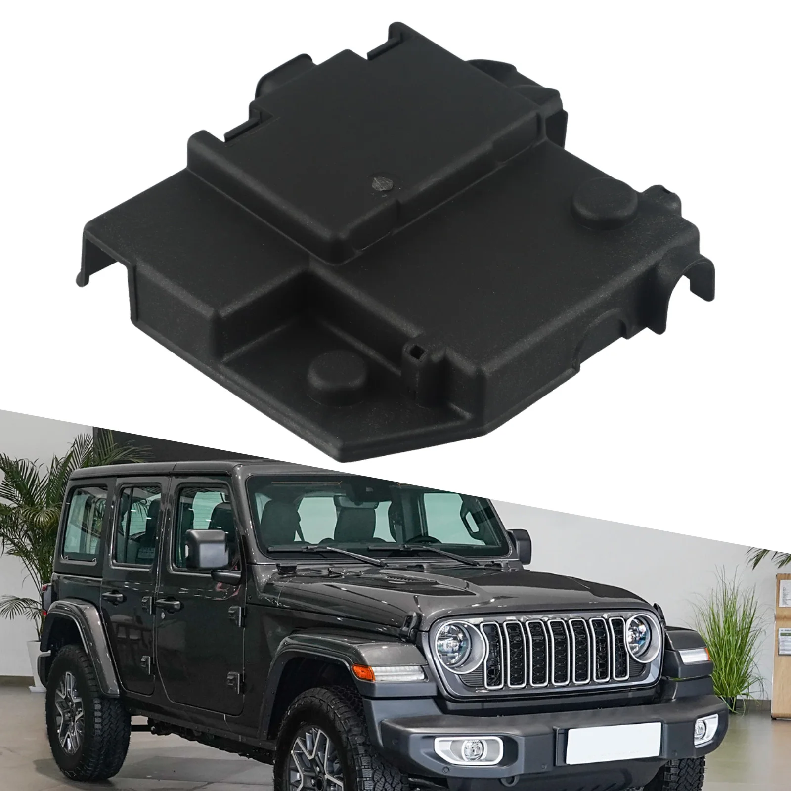 Citations de fusibles de voiture, couvercle central pour Jeep, trafic, boussole, Renegade 2017-2019, pièces intérieures de voiture, 68402933AA, 52096845