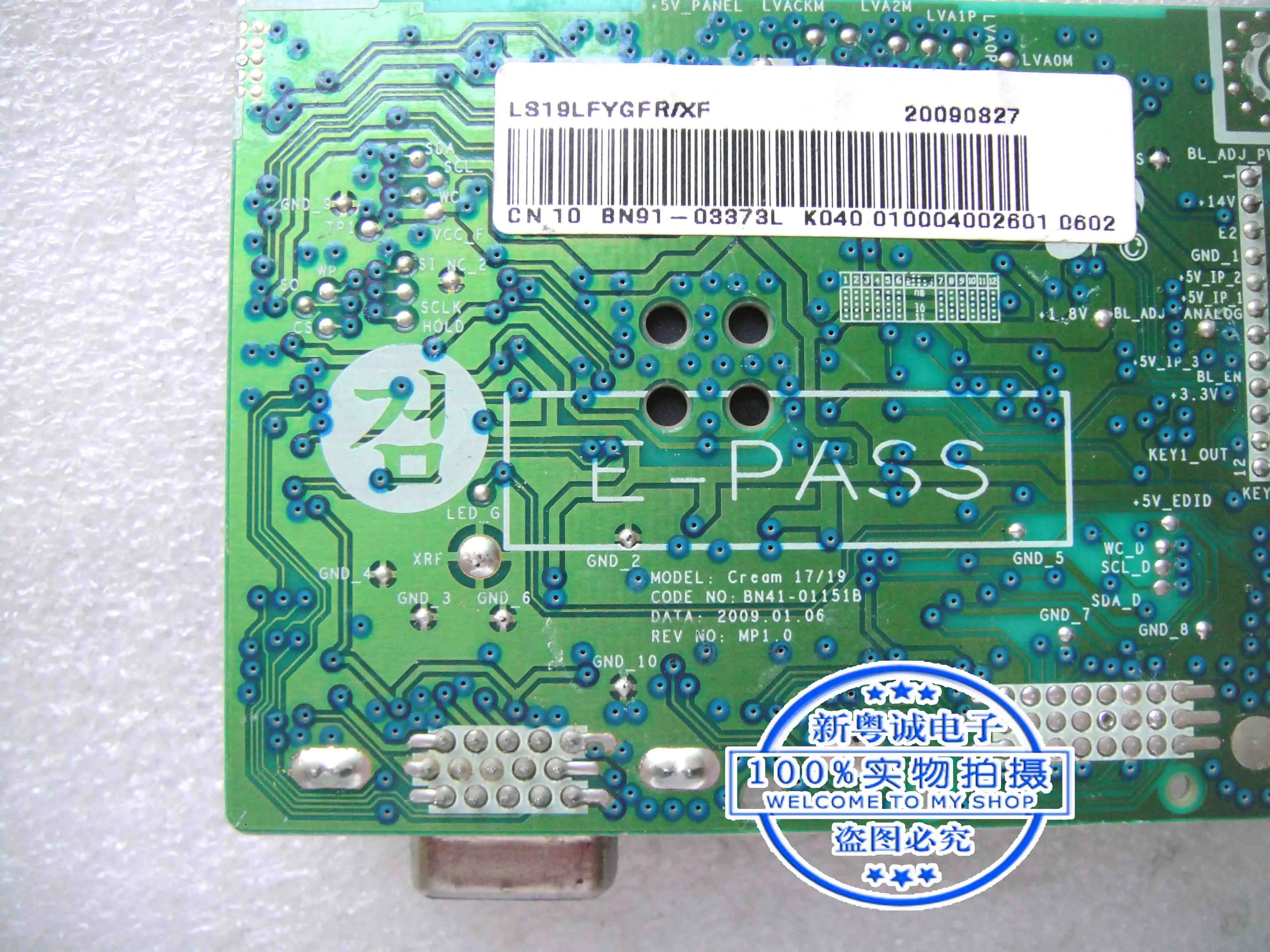 BN41-01151B Samsung LD190N LS-LD190NRGFKR driver board 18.5 inches