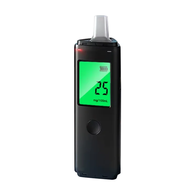 

ABRS-портативный USB перезаряжаемый алкотестер с цифровым дисплеем, профессиональный тестер алкоголя в выдыхаемом воздухе, инструмент для тестирования дыхания