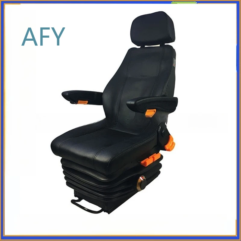 Heavy Duty Mechanical Hydraulic Suspension Shock Absorber Seat for Truck Trailer Bus Commercial Vehicle Chassis Mounting Kit