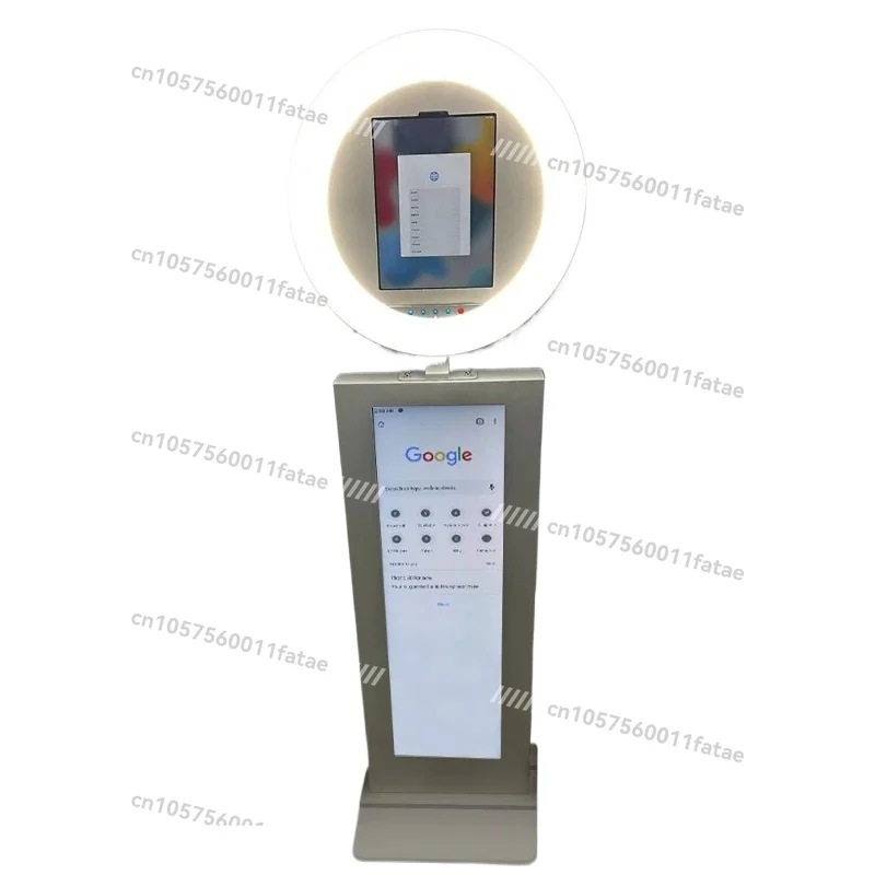 

White Black Slim Stand