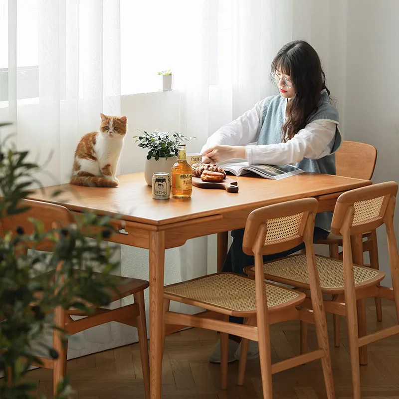 Opklapbare eettafel huishoudelijk klein appartement