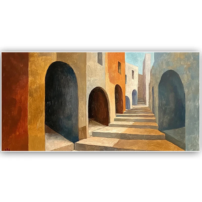 

Pop High Quality Handmade Abstract Oil Painting On Canvas Thick Textured Nice Large Modern Wall Art for Living Room Decor Porch