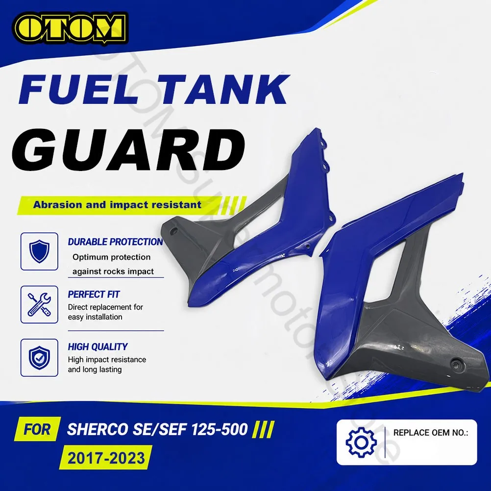2017-2023 For SHERCO Motorcycle Fuel Tank Guard Radiator Shroud Side Panel Protector Fairing Cover SE SEF 125 250 300 450 500