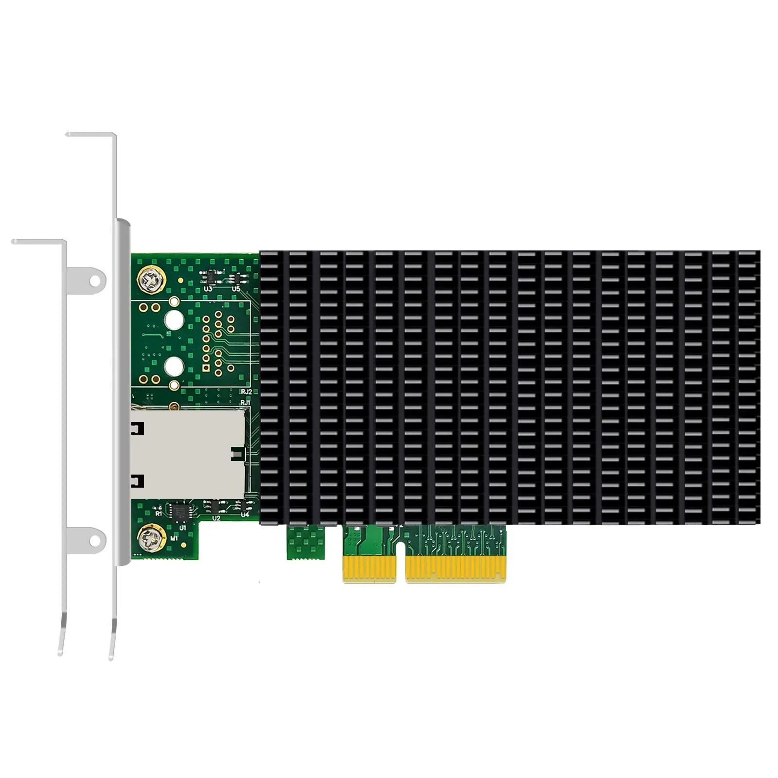 -Port 10G RJ45 Ethernet Network Card with Intel X550 Controller, PCIE 3.0 X4 Interface
