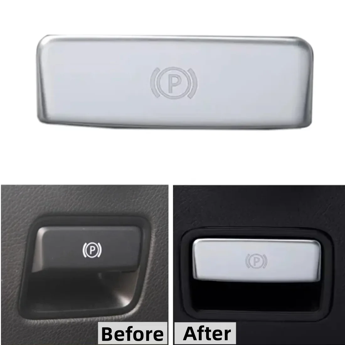 Car Hand Brake Parking Switch Lever Release Handle Button Cover Trim For Mercedes Benz A B S CLA GLA GLE GLS GL ML SLK W176 W246