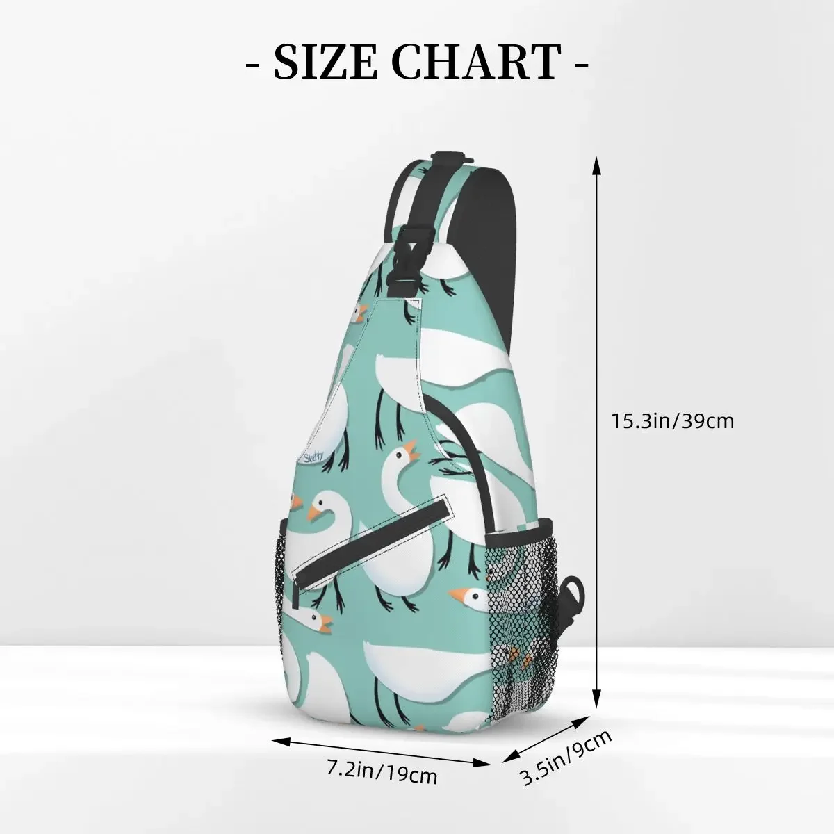 Crossbody Bag Sports Many Gooses Chest Bag Unisex Women Man Fashion Shoulder Backpacks Travel