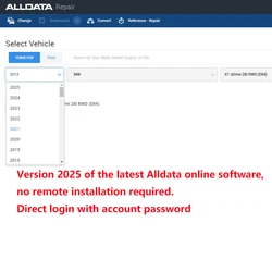 2025 Latest Version Alldata Online Account All Data Auto Repair Software Automatic Updat And Easy Login No Need To Install