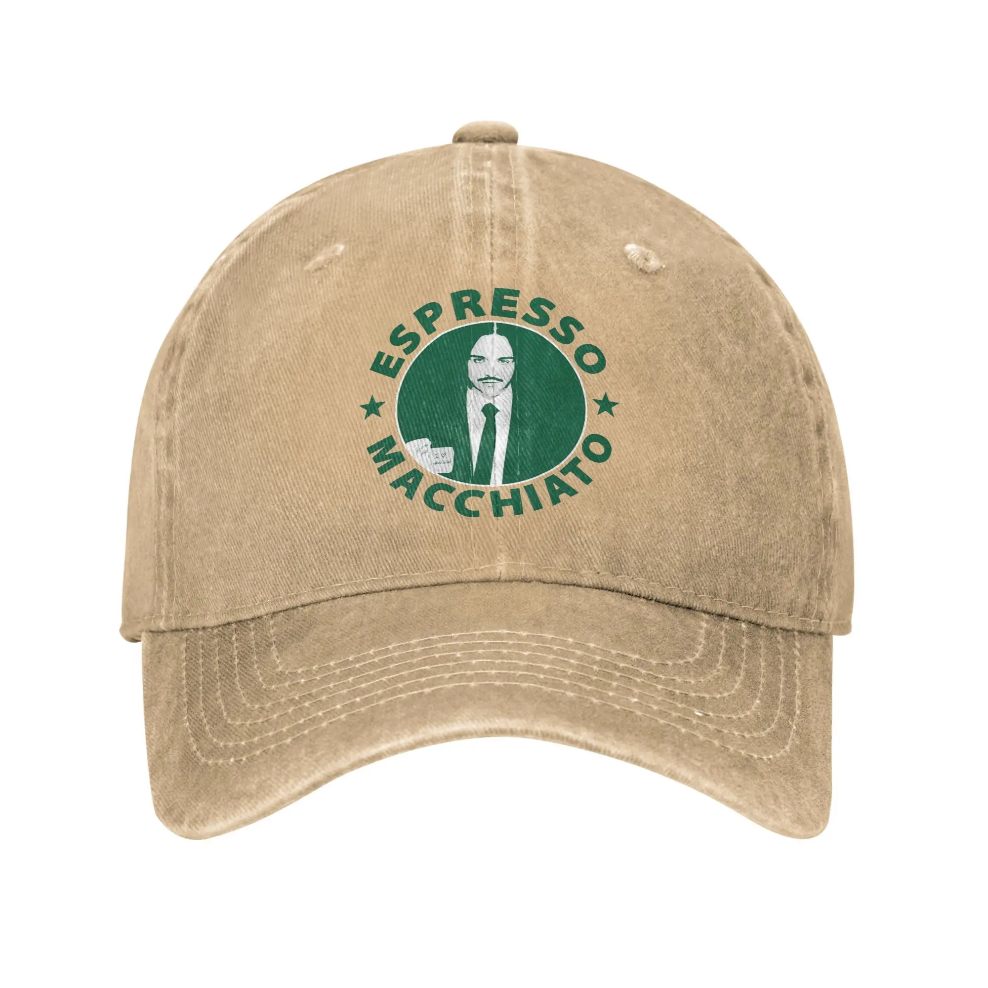 

Tommy Cash Espresso Macchiato Eurovisions 2025 Estonia Print Caps Men Women Cotton Trucker Hat Lerisure Headwear Baseball Cap