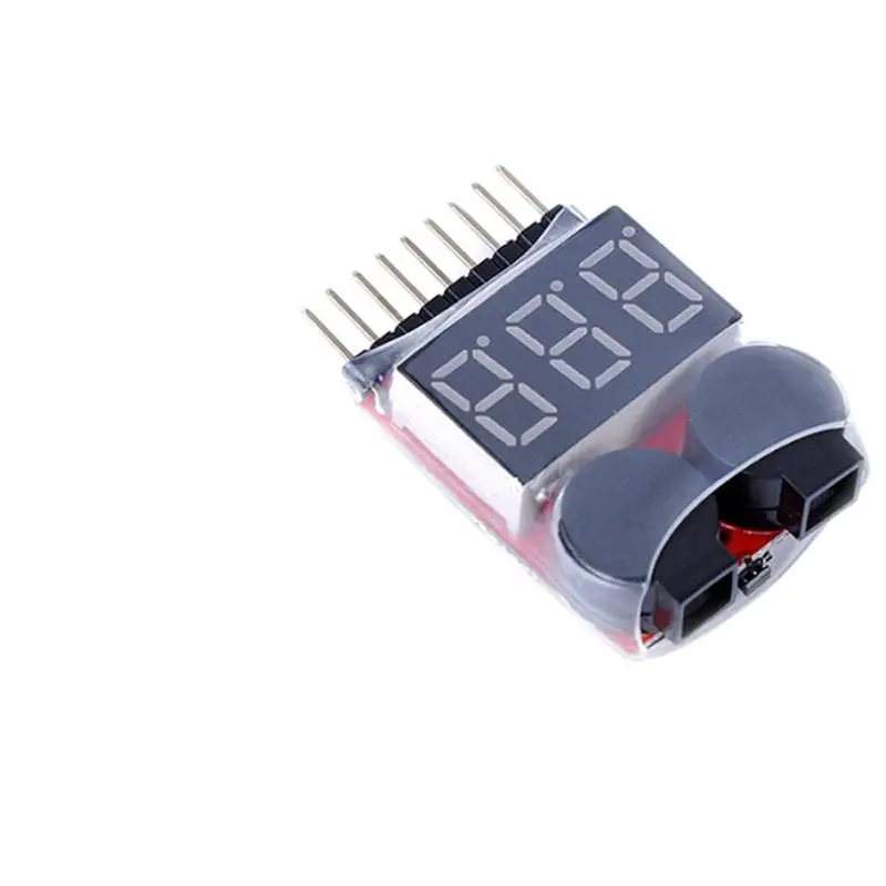1-8S Battery Level Indicator XB100 Dual Function Low Voltage Alarm Buzzer