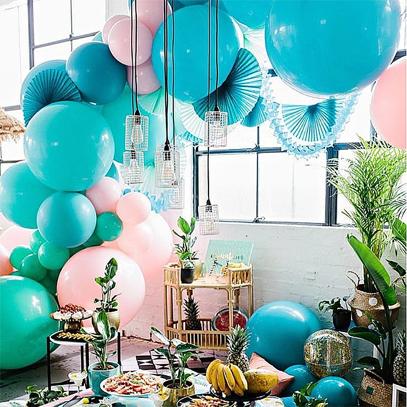 

Macarone Balloon Matte Round Latex Balloons Birthday Party Decoration Baby Shower Inflatable Helium Balloons St Patrick's Day