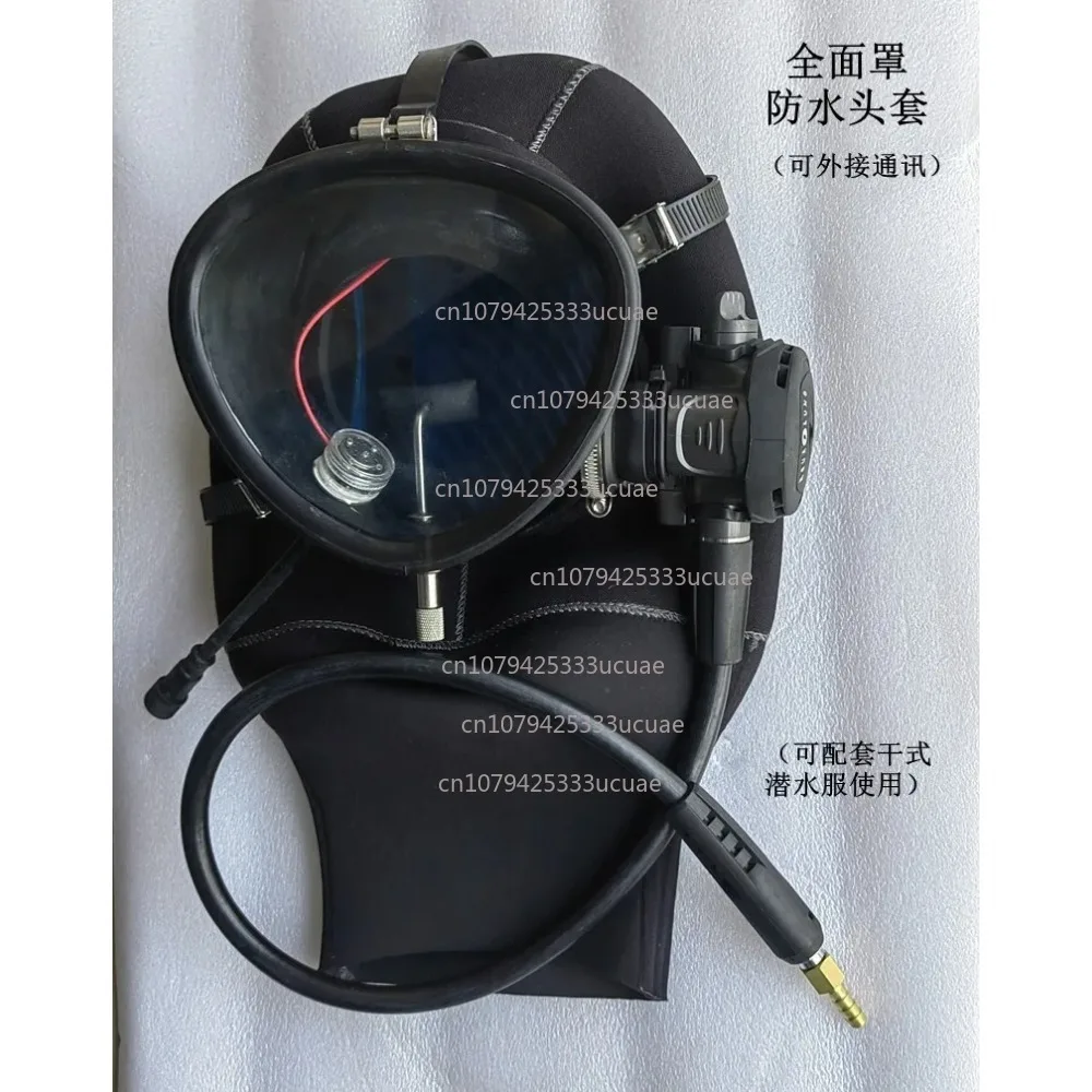 Improved 693 Full Mask Respirator Professional Diving Mask Scuba Regulator Self-priming Breathing Adult