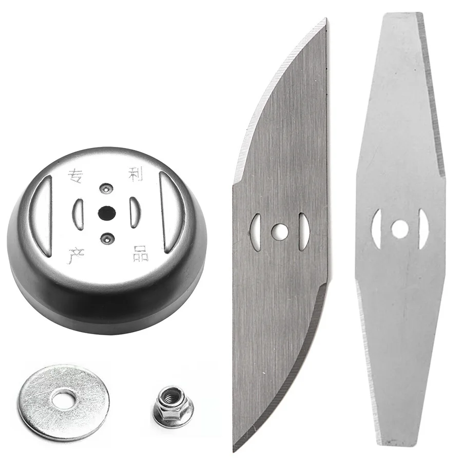 العالمي الفولاذ المقاوم للصدأ العشب الانتهازي شفرة قاعدة آلة تقطيع الفراشي شفرة معدنية 150 مللي متر لحديقة جزازة العشب الكهربائية الملحقات