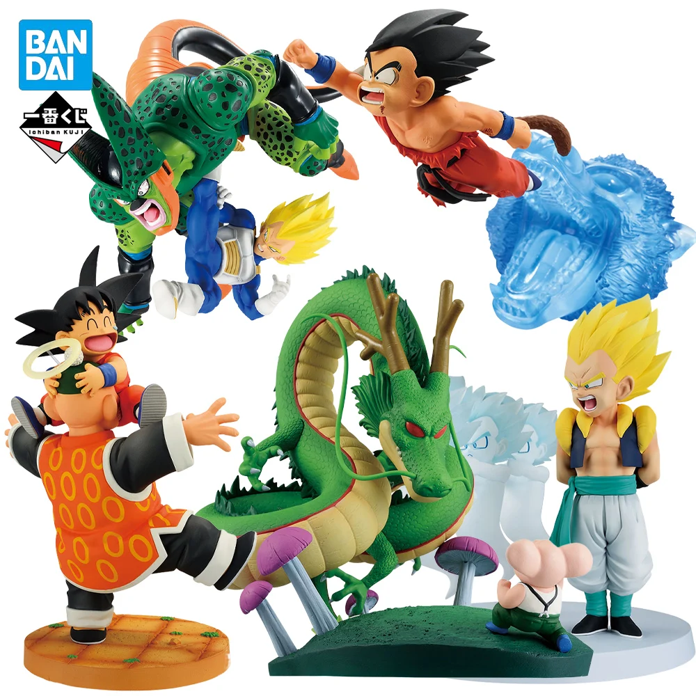 

Original Bandai Ichiban Kuji DRAGON BALL Son Goku Shenron Vegeta Anime Figure Boxed Collectible Model Gifts Toys Birthdays Gifts
