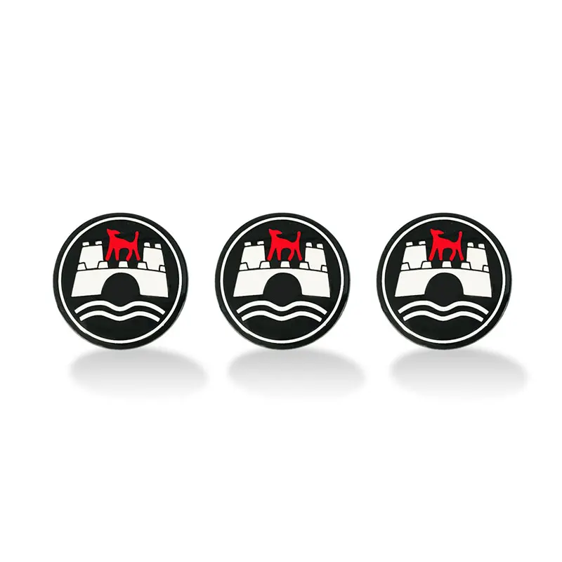 Car Interior 45mm Wolfsburg Edition Emblem Car Steering Wheel Sticker Creative Badge Covers Decoration Sticker Accessories