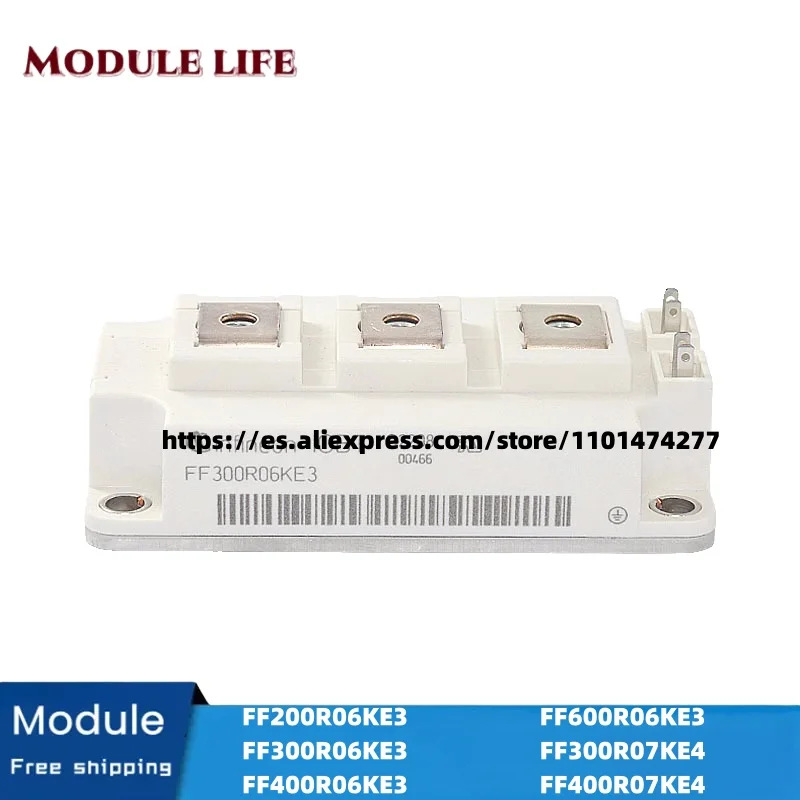 

FF200R06KE3 FF300R06KE3 FF400R06KE3 FF600R06KE3 FF300R07KE4 FF400R07KE4 IGBT Module New Original