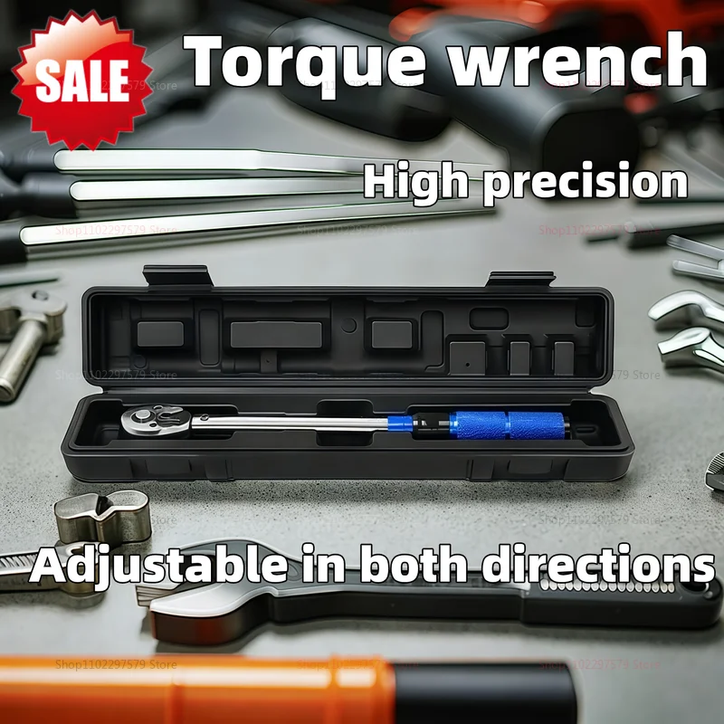 3/8 Inch Digital Torque Wrench 10-60Nm Automotive Ratchet Socket Spanner Precision ±3% Mechanical Workshop Tool