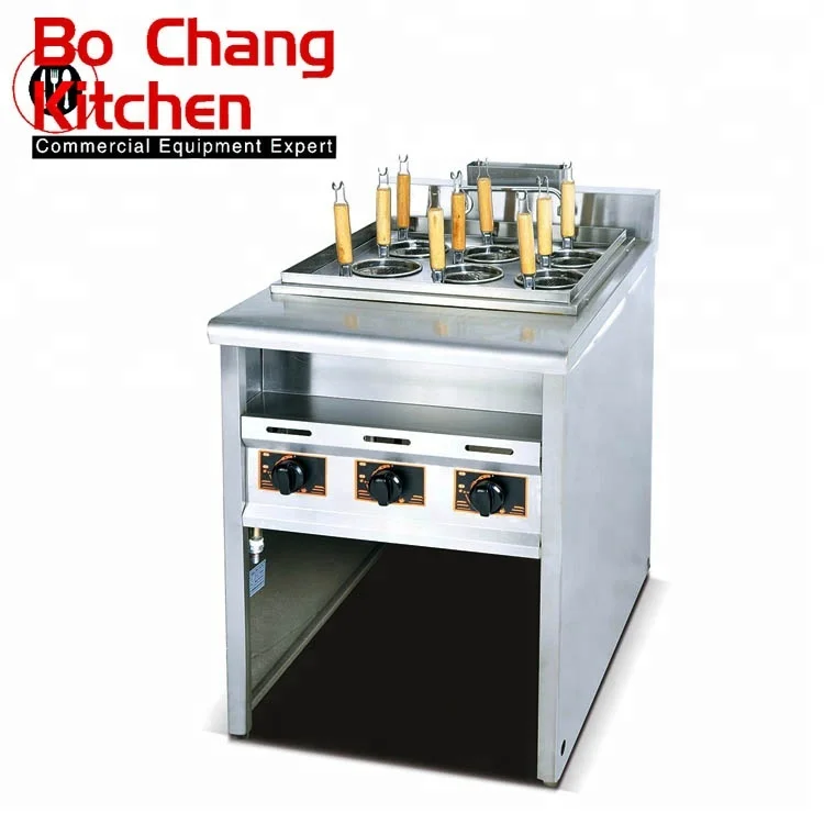 Stainless Steel Gas Noodle Cooker Pasta Boiler For Hotel And Restaurant Kitchen