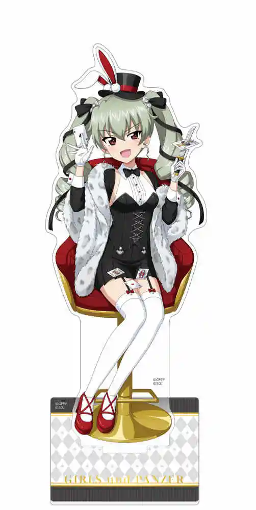 Japan Anime  Charm Anime Fans Gifts Love Live!  GIRLS und PANZER The Movie Superstar HD Figurel Acrylic stand  About 15cm