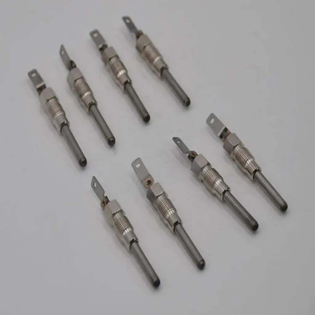 Diesel Incandescent Spark Plug Car Glow Plug Set for Chevrolet Suburban Silverado 6.5 L 6.2 L Cold Weather