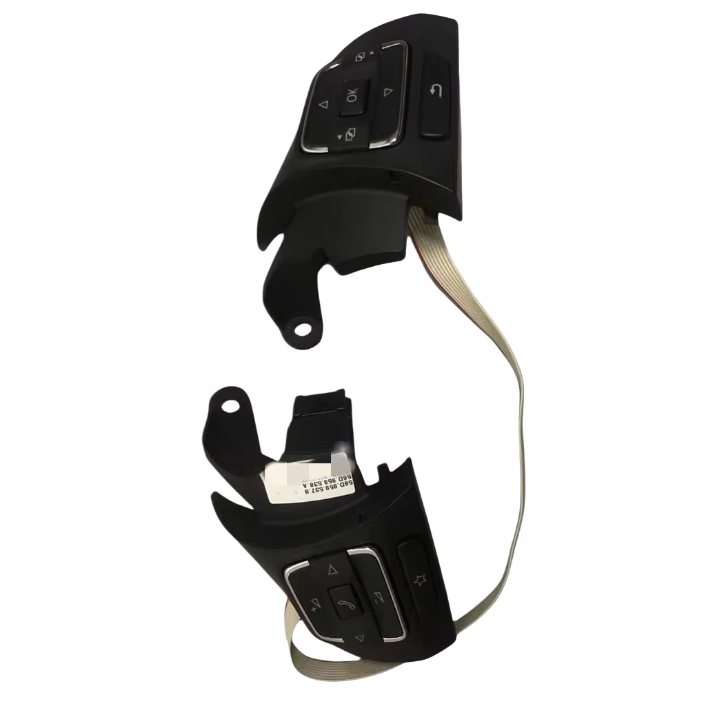 

1 Pair of Steering Wheel Multifunction Control Switch Buttons For VW Passat 2011-2015 56D959537B 56D 959 537B