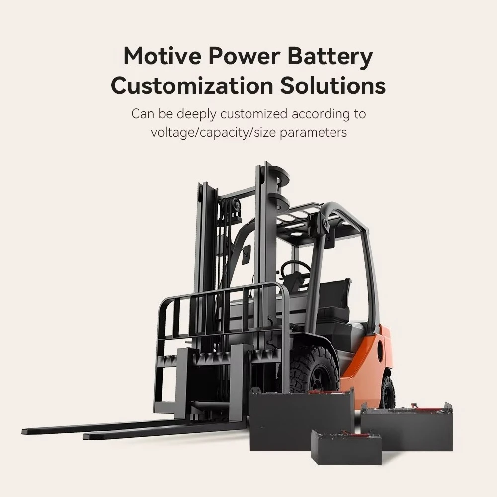 10kWh 15kWh 20kWh Forklift Traction Lithium Battery 5kWh 80V 72V 24V 36V 3 Ton 5 Ton 460Ah 500Ah Electric Forklift Battery 48V