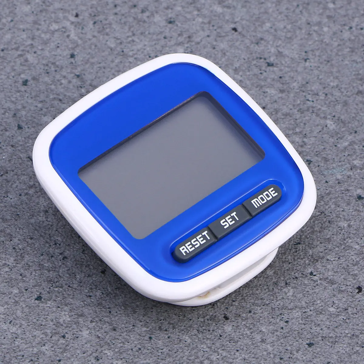Digital Pedometer Step Counter Red Multi-Function Pocket LCD Display Distance Calorie Counter Auto Walking Jogging Tracker