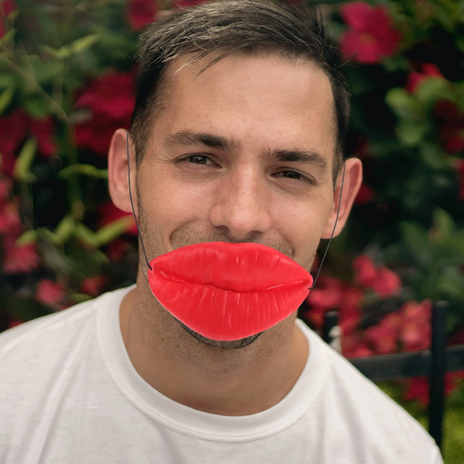 

Large Red Lip Mouth Props For Wedding Party Clown Cosplay Performance Carnival Joke Supplies Groomsmen Prank Game Favors
