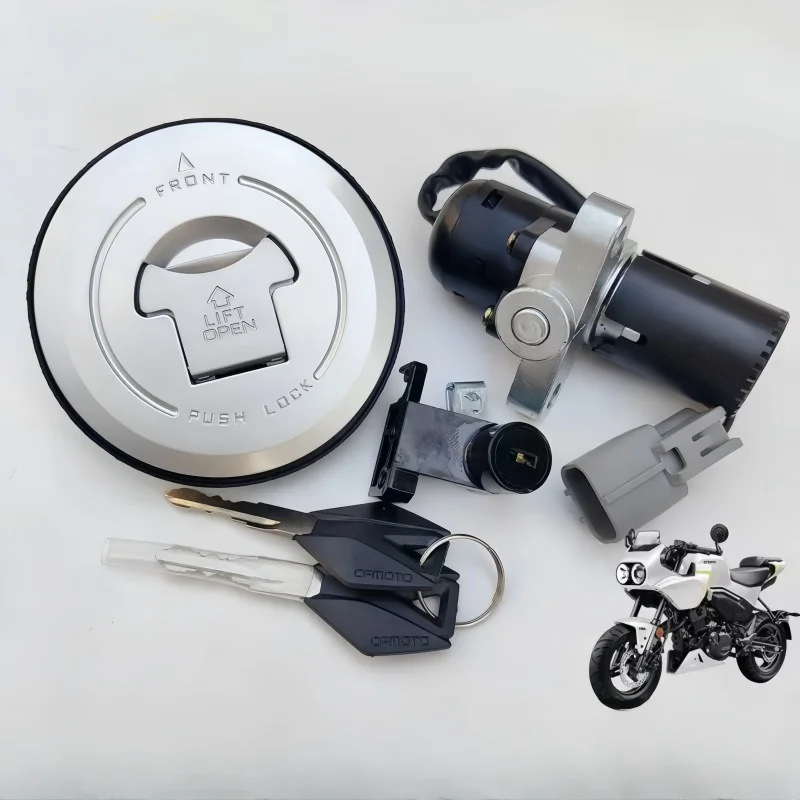 Kit CF 125 -3 -3A CF125 For CFMOTO CF MOTO CF125-3 CF125-3/3A 2021-2023 Motorcycle Fuel Gas Cap Ignition Switch Seat Lock Key