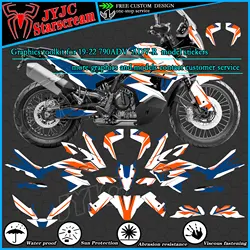 Graphic Kit for 19 20 21 22 790ADV ADV-R Motorcycle Decal Stickers