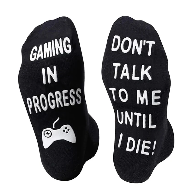 Funny Gaming Gifts For Men Boys Gamer Gifts, Novelty Video Game Socks Gaming In Process
