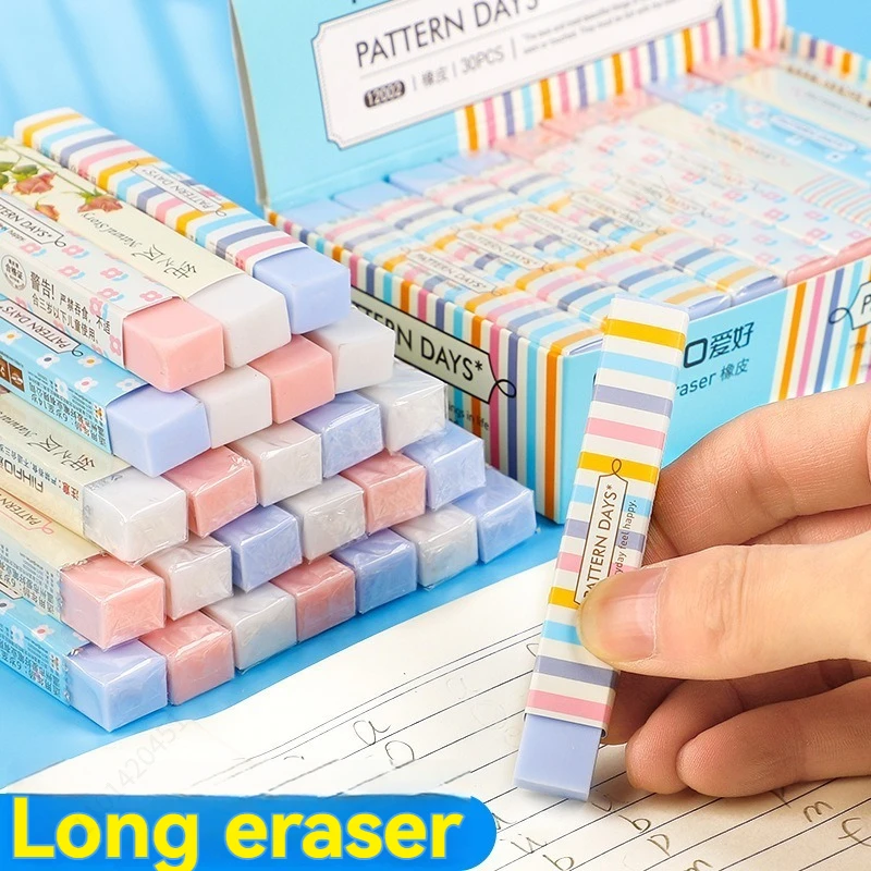 10Pcs Cute Flower Erasers Kawaii Soft Rubber Pencil Eraser Set for School Office Students Kids Stationery Supplies Gift Bulk