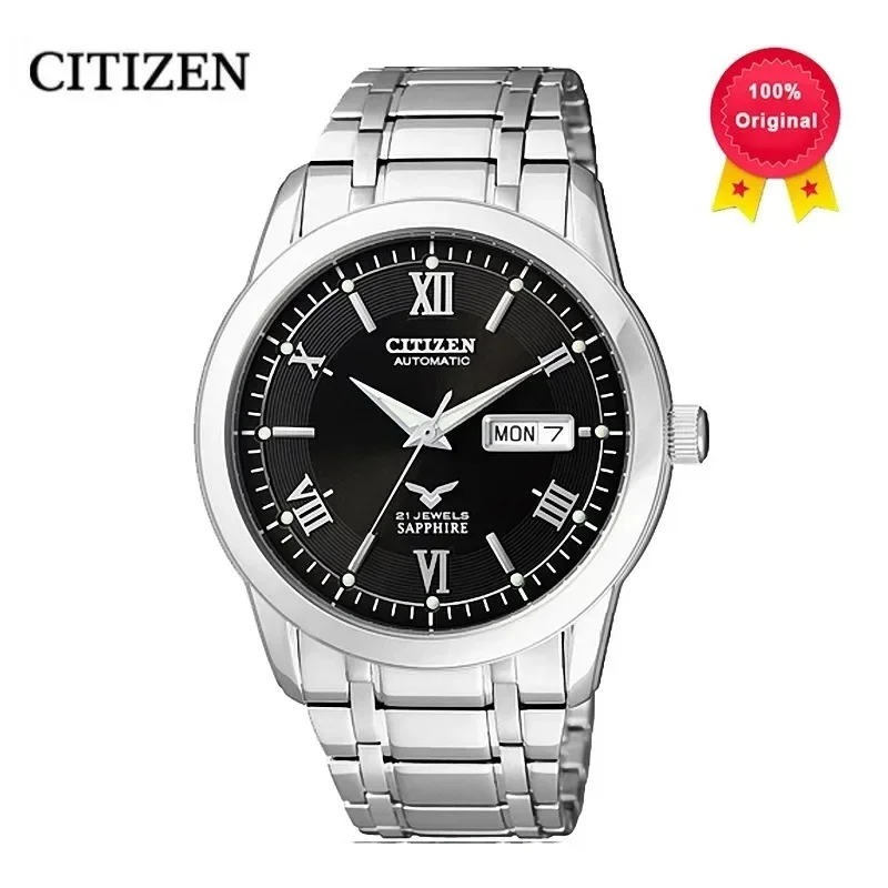 

Original Brand Citizen Watch Men Mechanical Luxury Fashion Business 50 Bar Waterproof Automatic Stainless Steel Diving Man Watch