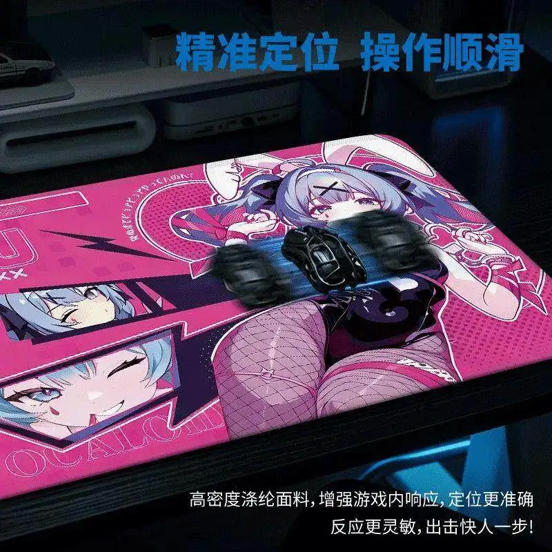 Rabbit Hole Mouse Pad 900x400x3mm Oversized High Value Two-dimensional Wrist Guard Table Mat Game E-sports Mouse Pad