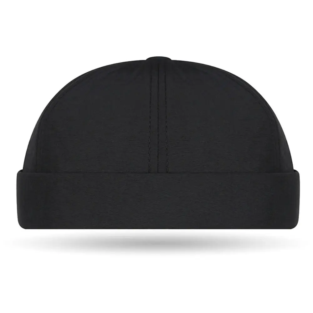 قبعة عصرية سريعة الجفاف بدون إطار شبكية مقاومة للماء، قبعة دوكر خفيفة الوزن بلون سادة، قبعة خارجية يوميًا #4