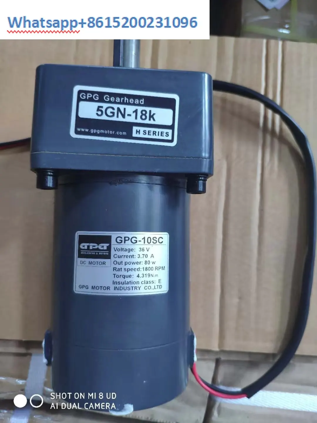 

Двигатель для боковой щетки GPG машина для уборки 36 В/48 В, 60W90W, боковая щетка, двигатель постоянного тока, двигатель для экологической очистки автомобиля