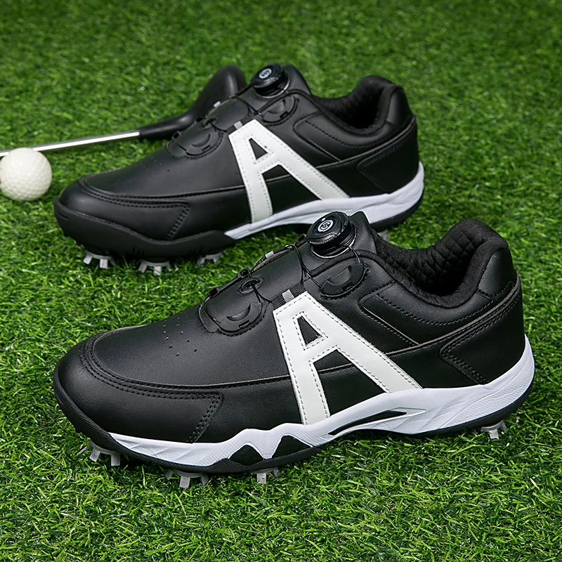 Zapatos de entrenamiento de Golf para hombre y mujer, zapatillas deportivas ligeras, impermeables y antideslizantes, talla grande