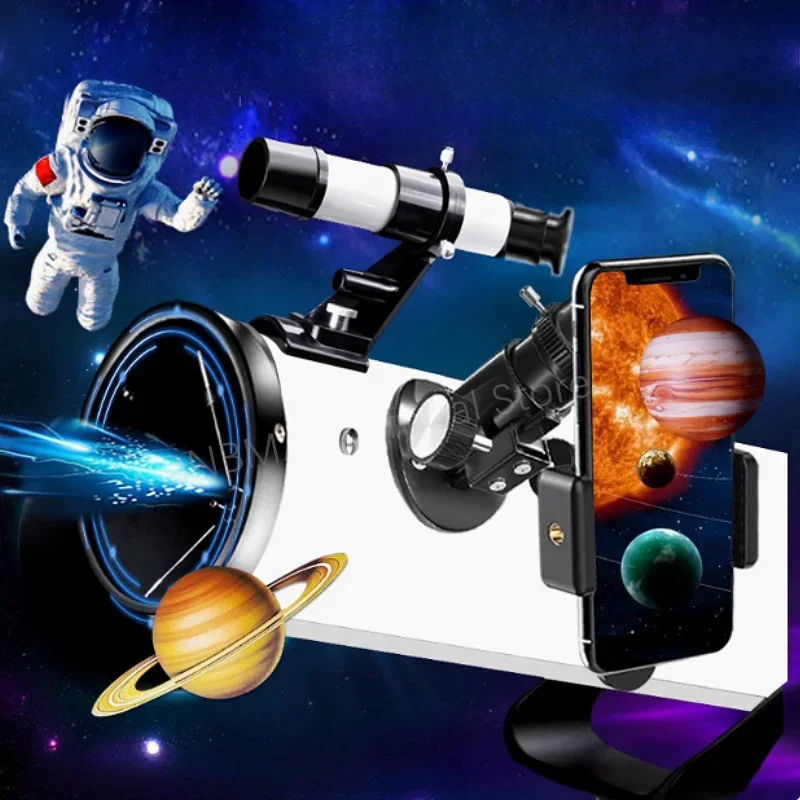 114mm Large Aperture Newly Upgraded Eyepiece Astronomical Telescope 875x Zoom Telescope for Observing Stars and Moon