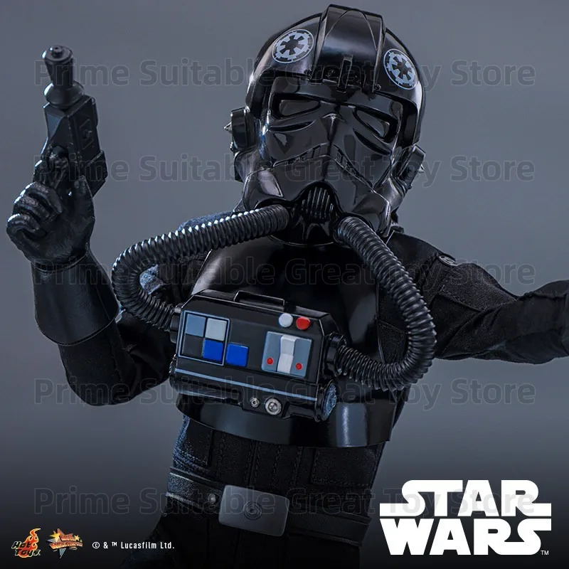 【In Stock】Original Hot Toys Star Wars Episode IV TIE Fighter Pilot 1:6 Scale Collectible Figure Gift&Collection view 5