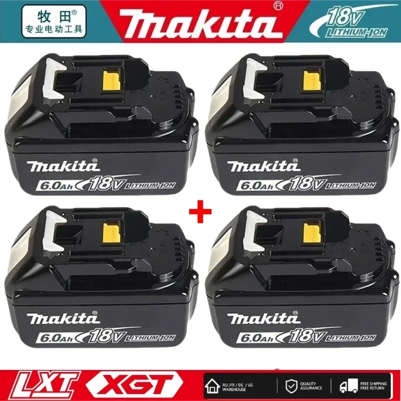 

Original Makita Replacement Lithium Battery 6Ah/5Ah/3Ah for Makita 18V Battery BL1830B BL1850B BL1850 BL1840 BL1860 BL1815