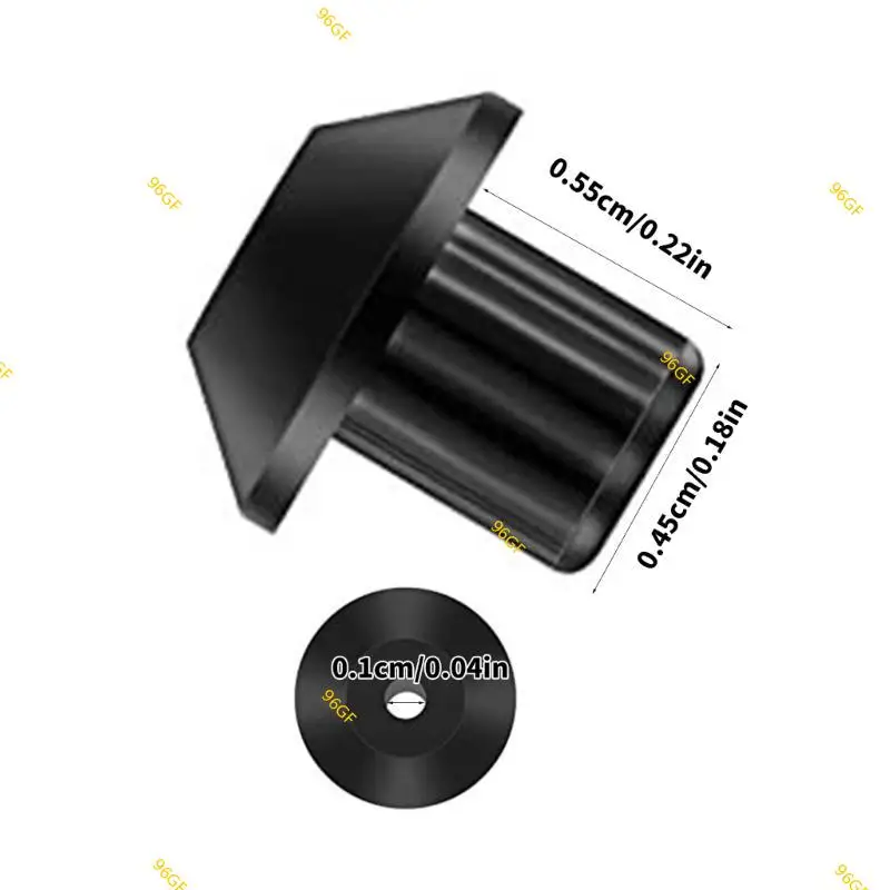 96gf 160pieces karet bumper Peralatan tahan panas Tekstur karet stabil Tekstur karet yang cocok untuk kompor gas Top Grates